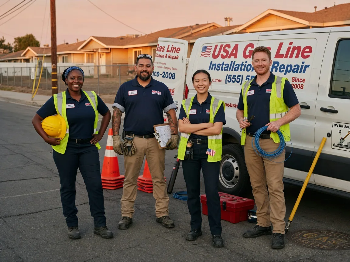 Gas Line Installation company in Smartsville, CA